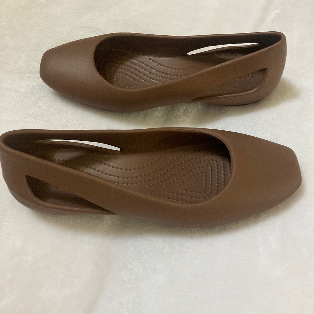 Croc Ballet Flats